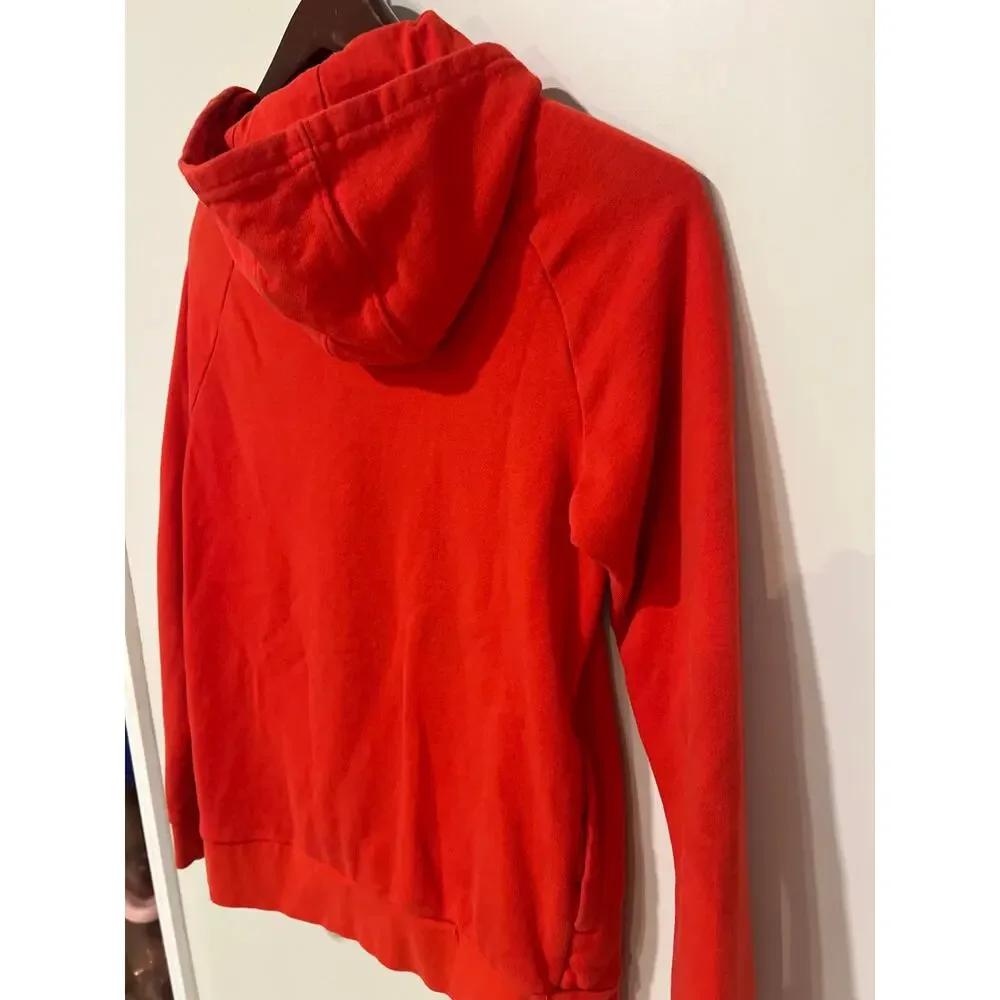 Adidas, Red, Pullover Hoodie, Size Kids L, 1519M